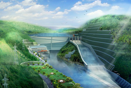 安达老挝南塔河1号水电站项目